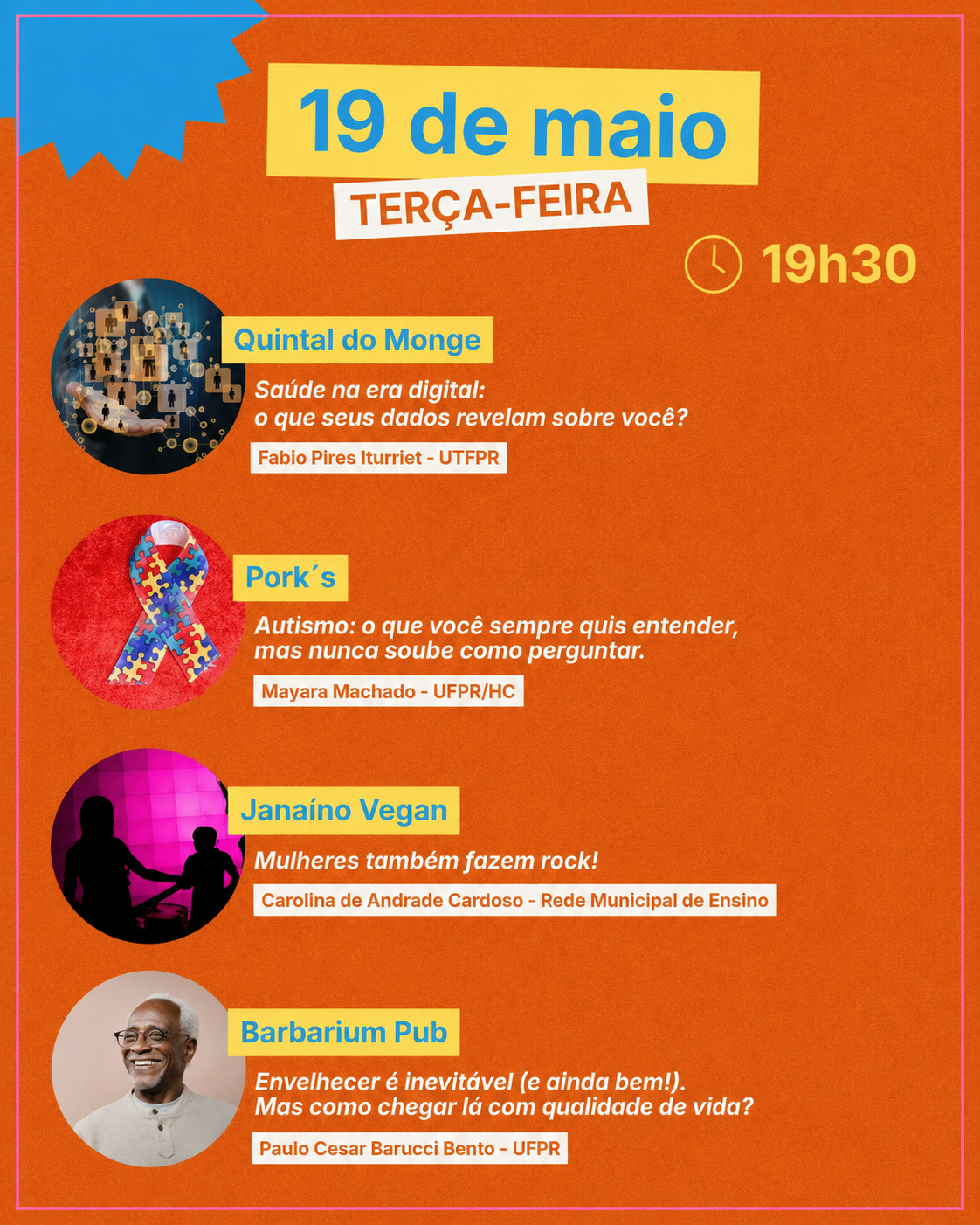 Card oficial do Pint of Science Curitiba 2026
